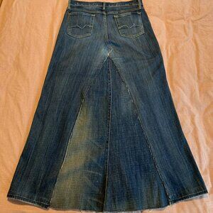 7 For All Mankind Unique Maxi Skirt